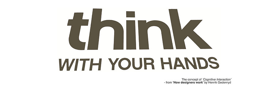 Think with your hands